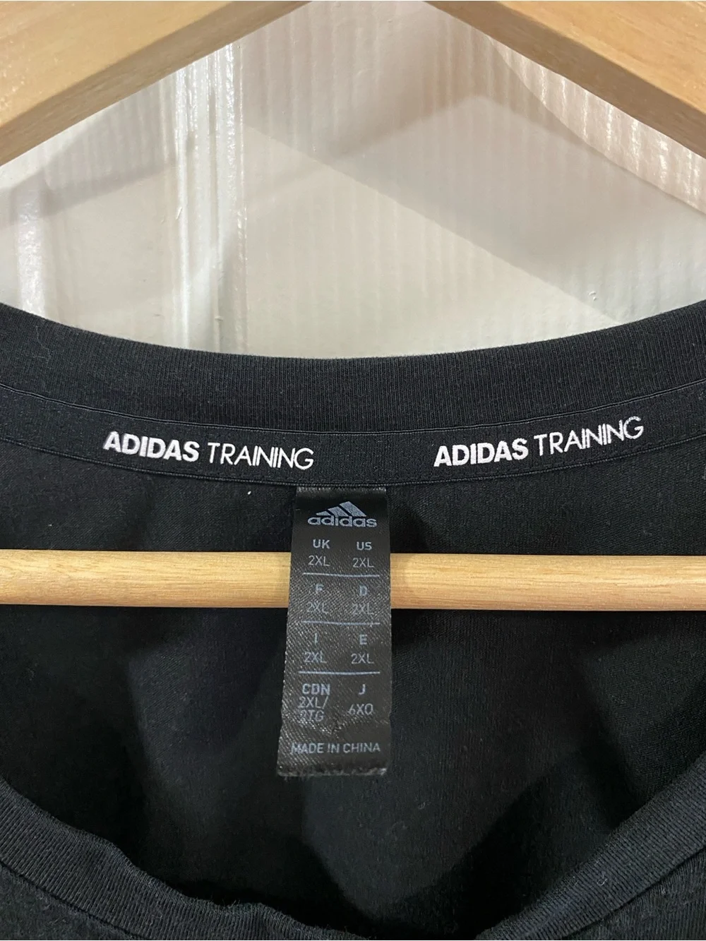 Adidas x Peloton Men’s 2XL Black Logo T-Shirt Cycling